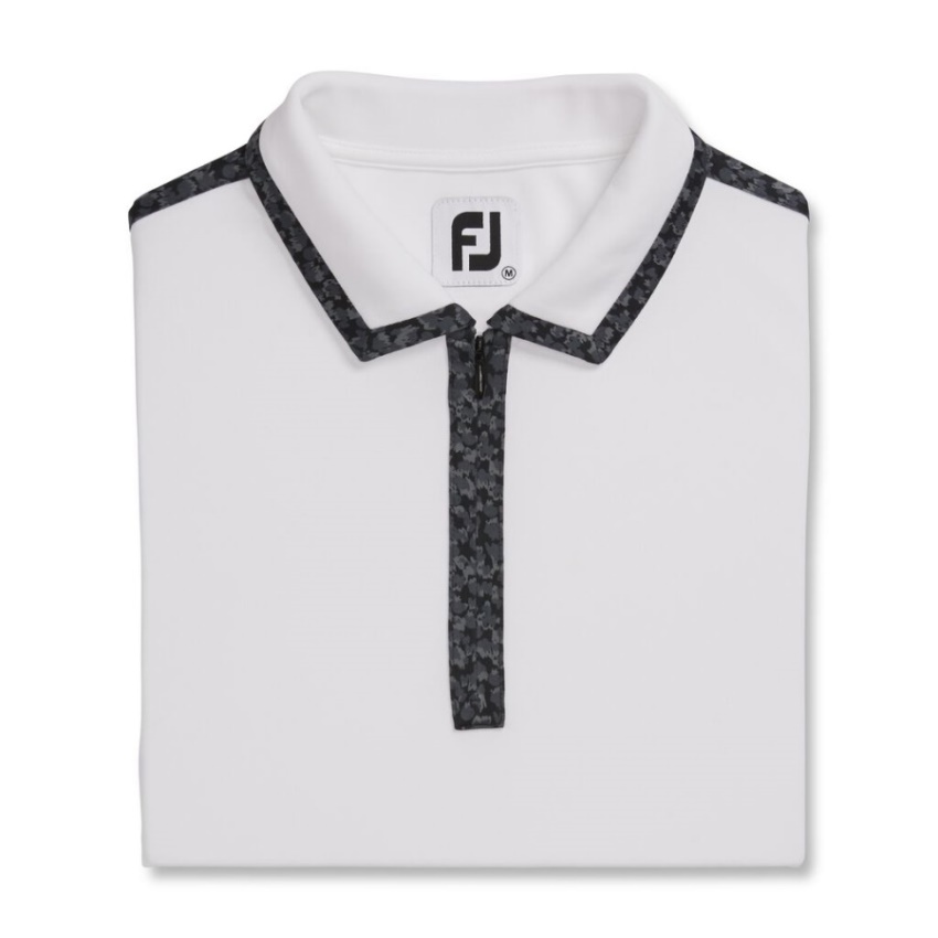 ホワイト クォータージップ サン プロテクション レディース 前シーズン スタイル フットジョイ