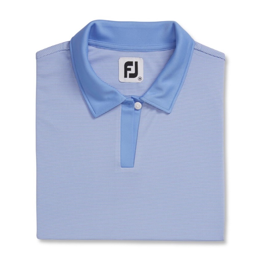 キャップ スリーブ ピンストライプ ウィメンズ 前シーズン スタイル ブルー ジェイ フットジョイ