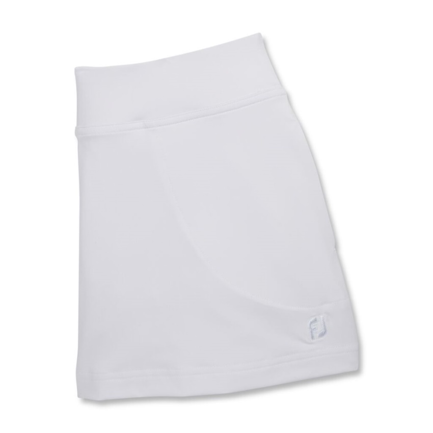 Footjoy Skort ジュニアガール ホワイト