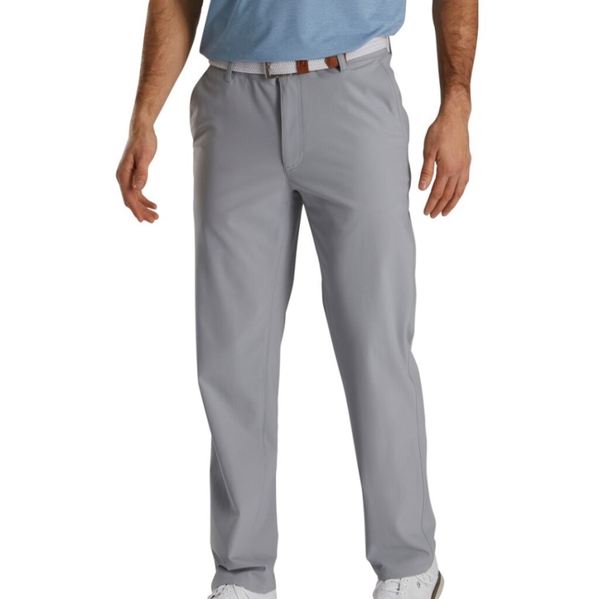 ニットパンツ フットジョイグレー