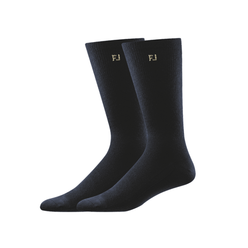 ネイビー フットジョイ プロドリー クルー 2足パック