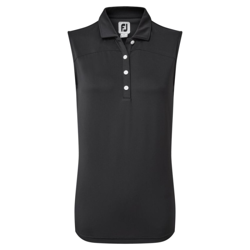 フットジョイ メッシュバック ノースリーブ ライル ブラック