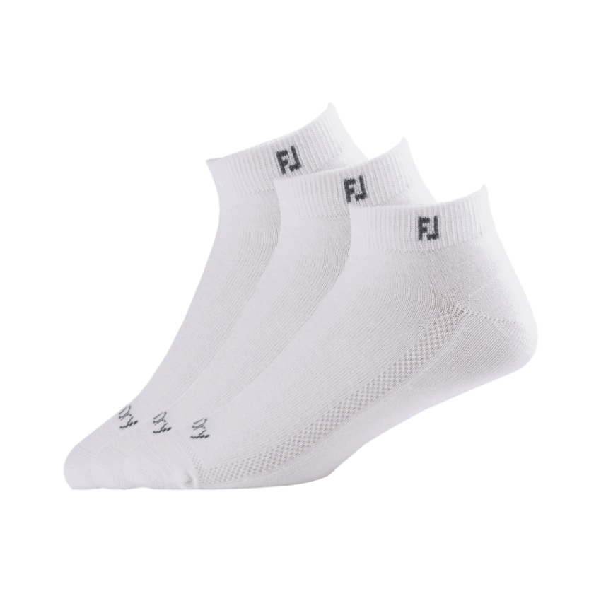 フットジョイ プロドリー ライトウェイト スポーツ 3足パック ホワイト